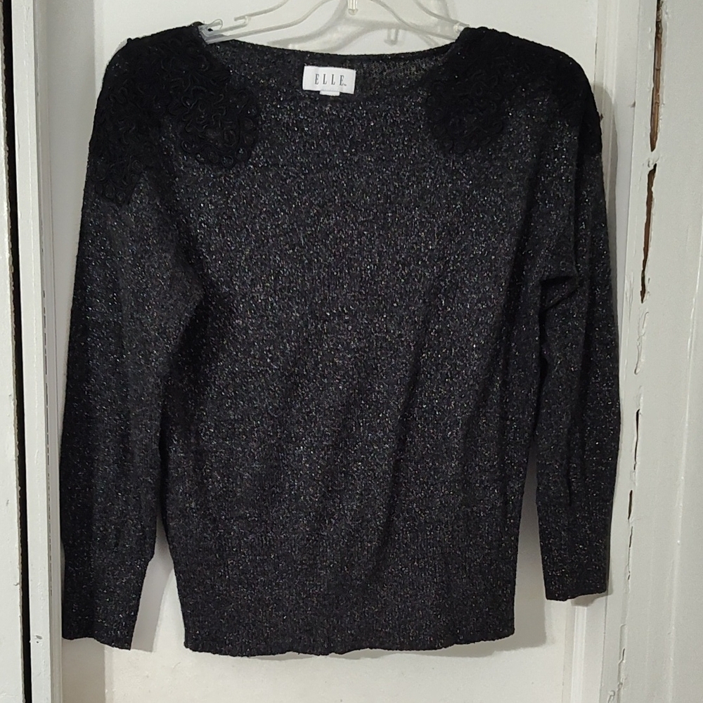 Elle Women's Black Sweater